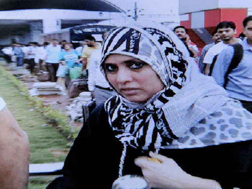 Raheen, the widow of hanged terrorist Yakub Memon. PTI file photo