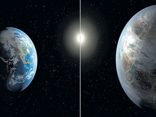 likely choice Kepler-452b is around 1,400 light years away from Earth.