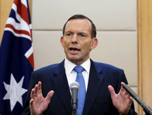 Tony Abbott. AP file photo
