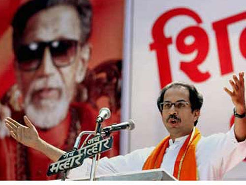 Shiv Sena chief Uddhav Thackeray. PTI file photo
