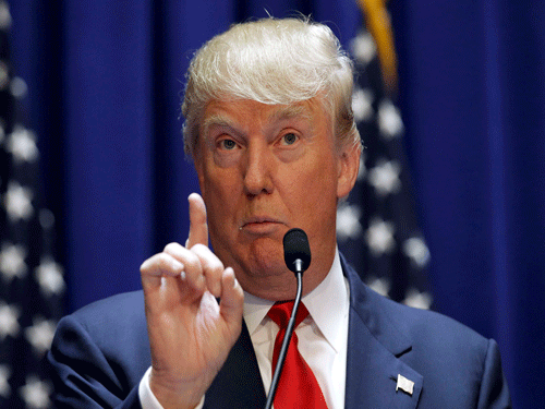 Republican presidential candidate Donald Trump. Reuters Photo