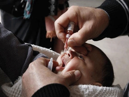 Polio. Reuters file photo for representation