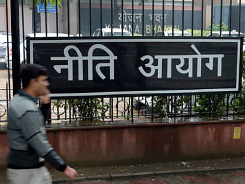 The Aayog in a statement said the mid-term appraisal of the 12th Five Year Plan taskforce on elimination of poverty, taskforce on agricultural development and sub-group of chief ministers on rationalisation of centrally-sponsored schemes are in advance stages. PTI file photo