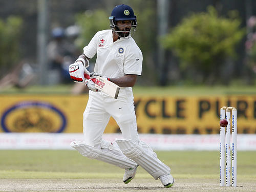 Shikhar Dhawan hit his second straight century with a cautious approach on Thursday. Reuters