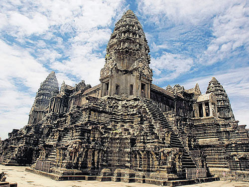 Cambodia's famed Angkor Wat temples complex stands in Siem Reap province. DH File Photo