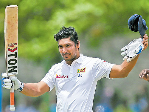 Sri Lankan cricket legend Kumar Sangakkara. Reuters File Photo