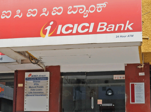 ICICI bank. DH file photo