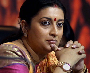 Smriti Irani , pti file photo