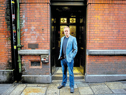 A file photo of Sean Blanchfield, chief executive of PageFair, outside the Stag's Head pub in Dublin, Ireland. INYT