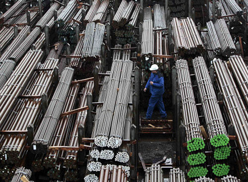 With the Steel Ministry aiming to produce 300 million tonne of steel in next ten years in the country, the requirement of iron ore to meet this demand is 500 to 600 million tonnes per year against the current availability of 129 million tonne. Reuters file photo