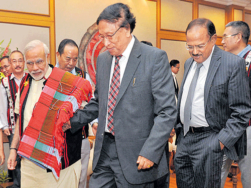 The NSCN(IM) is trying its best to gather support from cross section of Naga society for the peace accord signed on August 3. PTI file photo