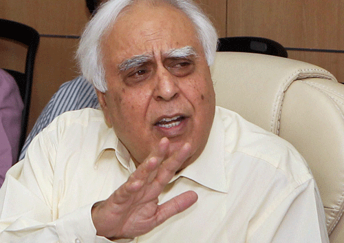 Senior advocate Kapil Sibal, appearing for the ComedK, submitted that the minimum knowledge of English is must for students seeking admission to the MBBS courses. PTI file photo