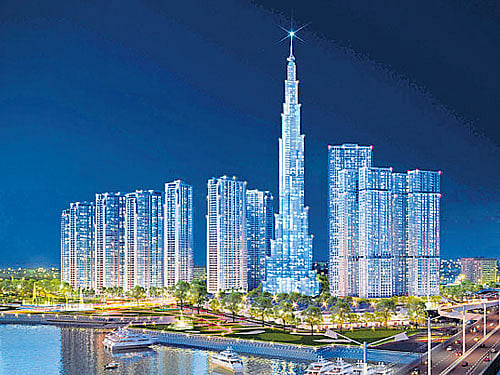 Building Vietnam's tallest skyscraper