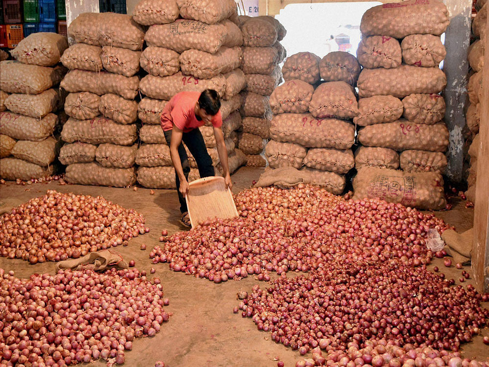 The shipments are expected to reach Chennai or Mumbai ports by September 10. It was done after the government turned to the Price Stabilisation Fund (PSF) set up last year to rein in rising prices of onions. PTI file photo