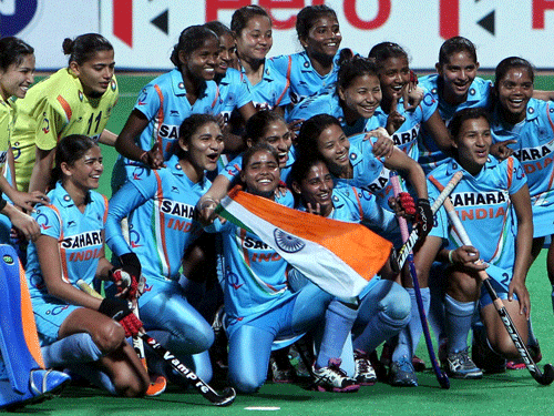 Indian women's hockey team. PTI file photo