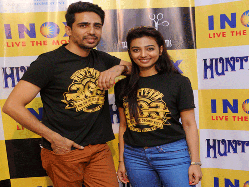 Hunterrr Actors Gulshan Devaiah And Radhika Apte, DH Photo