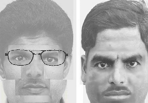 Sketch of two suspected killers of Kannada scholar MM Kalburgi.
