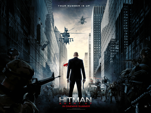 Hitman: Agent 47. Movie poster.