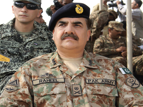 Pakistan's Lieutenant-General Raheel Sharif , reuters file photo