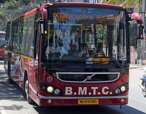 BMTC officials claim that over the years, the ridership on the BMTC buses has increased thanks to the Bus Day effort. DH file photo