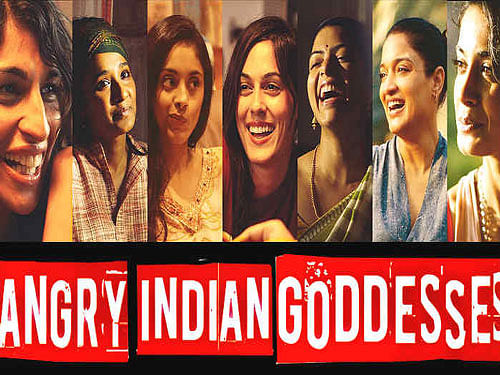 Poster of Angry Indian Goddesses