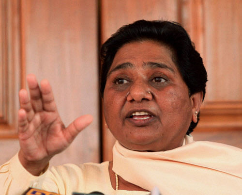 The BSP supremo claimed that the decision to question her four years after the scam came to light only reeks of political vendetta. PTI File Photo.