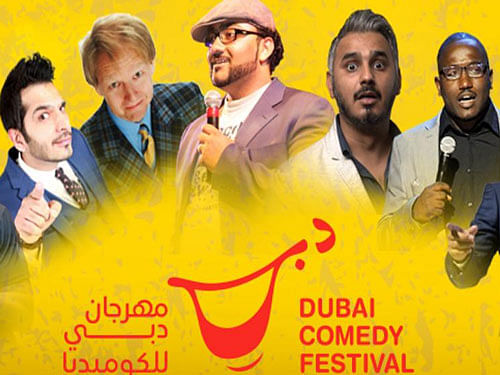 Dubai Comedy Festival. Courtesy: Twitter