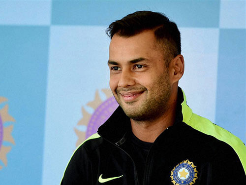 Cricketer Stuart Binny speaks during a media interaction at National Cricket Academy in Bengaluru on Tuesday. PTI Photo