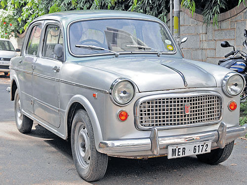 The 1962 Fiat 1100. DH photo