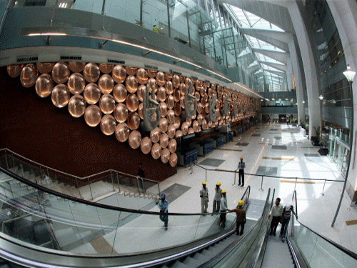 Indira Gandhi International Airport in New Delhi. PTI File Photo.