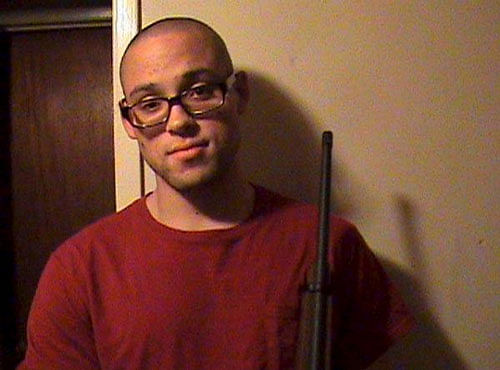Oregon college shooting suspect Chris Harper-Mercer is seen in a photo taken from his Myspace account. Reuters