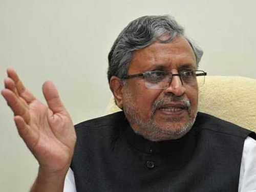 'The forthcoming Assembly polls in Bihar is going to be a direct contest between those who justify beef eating and those seeking effective ban on cow slaughter....we, on our part, promise to frame an effective legislation to totally ban cow slaughter in the state if the NDA comes to power,' he said in a statement. PTI file photo