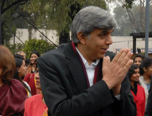 Delhi University Vice Chancellor Dinesh Singh. Image courtesy: Facebook