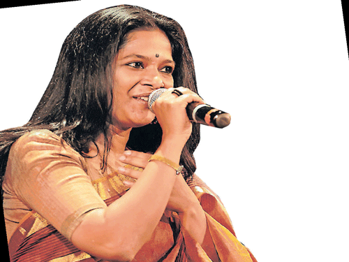 Vocal prowess Singer-actor M D Pallavi
