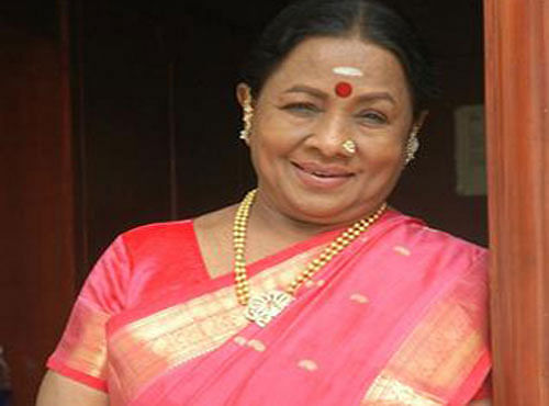 Legendary Tamil actress Manorama. Picture courtesy Twitter