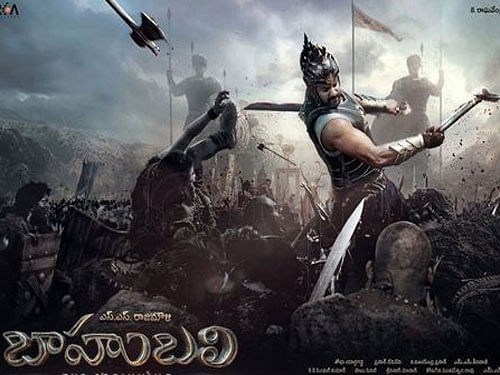 Bahubali. Movie poster