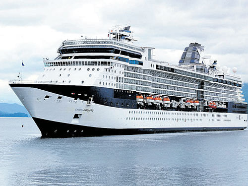 majestic The cruise ship 'Celebrity Infinity'.