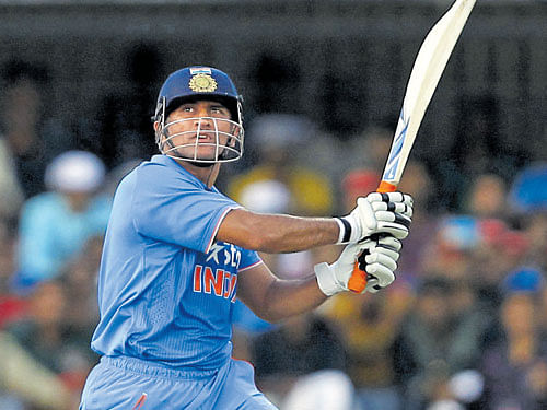 on the mark M&#8200;S&#8200;Dhoni says deciding on the batting spot isn't the simplest of tasks. reuters