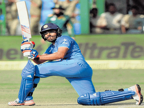 eye for a big one: India's Rohit Sharma has firmly cemented his place as an opener in the limited-overs format after scoring some sensational centuries. pti