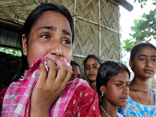 The report highlights that gender bias in terms of access to food was reported by about one-third adolescent girls while 60 per cent of the respondents complained of being unable to attend schools post a disaster. Twenty-five per cent girls also feared being sold or trafficked after a disaster. Reuters File Photo.