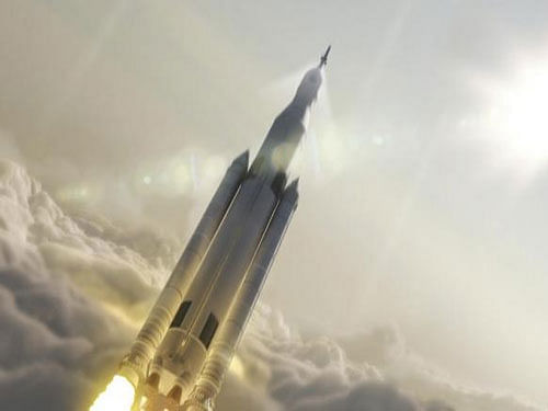 The agency's Space Launch System (SLS) is the first vehicle designed to meet the challenges of the journey to Mars and the first exploration class rocket since the Saturn V. Reuters file photo