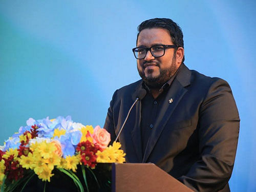 The vice president also sought to seek the support of lawmakers from the ruling Progressive Party of Maldives (PPM) as well, Haveeru online was quoted as saying.Image courtesy: Twitter