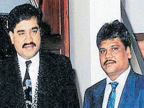 Chhota Rajan with Dawood Ibrahim
