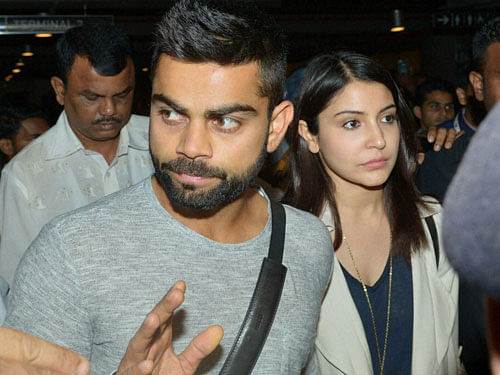 The latest grapevine suggested that the 26-year-old cricketer was planning to move in with the actress in Mumbai. pti file photo