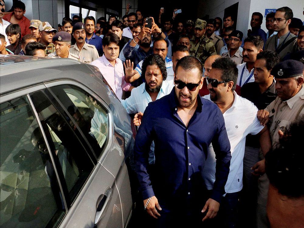 The defence has questioned the validity of the evidence of police constable Ravindra Patil, the bodyguard of Salman Khan, who was the first informant and lodged the FIR. PTI file photo
