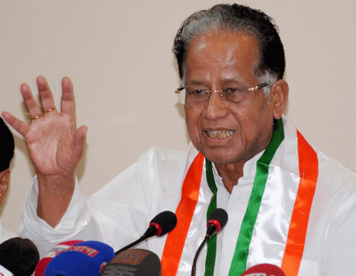 Tarun Gogoi's government is facing strong anti-incumbency and the latest development is likely to have an impact on the Congress vote bank. PTI file photo