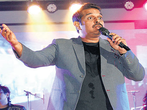 The 48-year-old singer also interacted with students budding musicians and described how a successful engineer like himself faced challenges to become a world-renowned musician. pti file photo