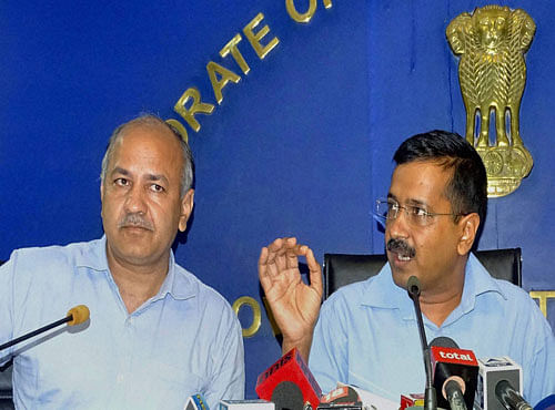'The union government has cheated the army veterans by implementing a diluted OROP scheme,' Kejriwal said. PTI file photo