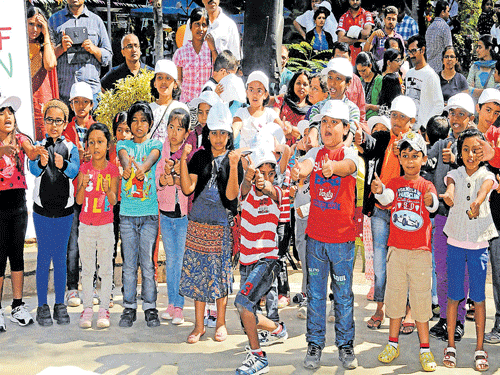 vibrant Young people are looking forward to 'Children's Day' with great enthusiasm. DH&#8200;PHOTO&#8200;