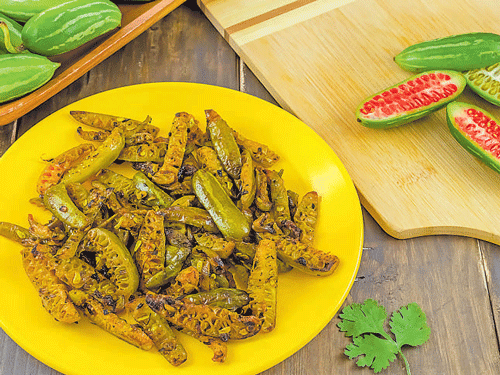 Ivy gourd for a change - Food fix